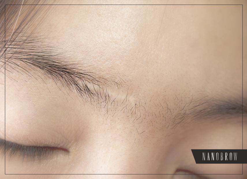 Kako zamaskirati brazgotino obrvi z ličili